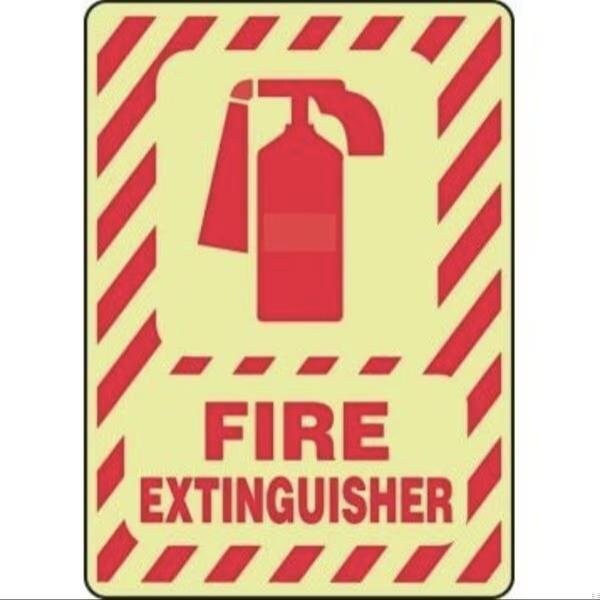 Accuform GLOWINTHEDAR K SAFETY SIGN FIRE MLFX519GP MLFX519GP - main